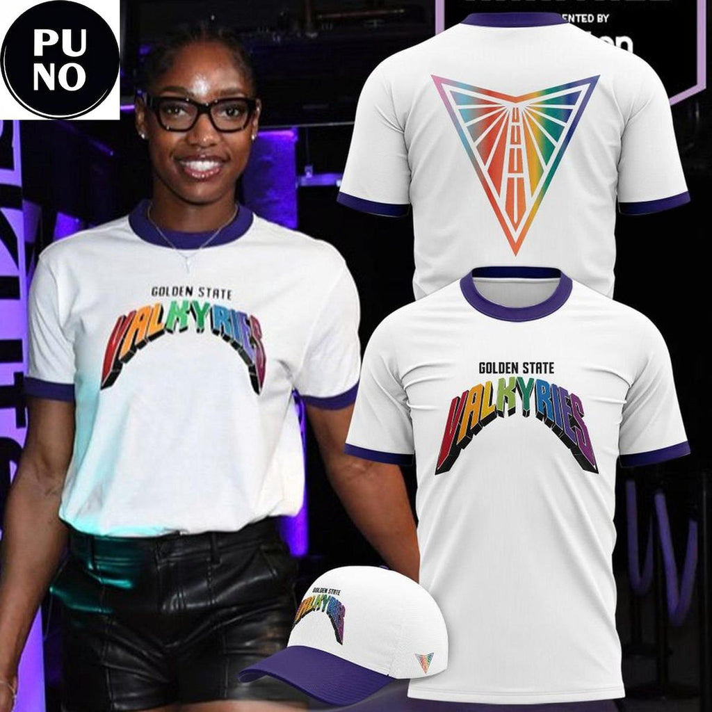 Golden State Valkyries x Peau De Loup Pride Night 2026 Hoodie T-Shirt