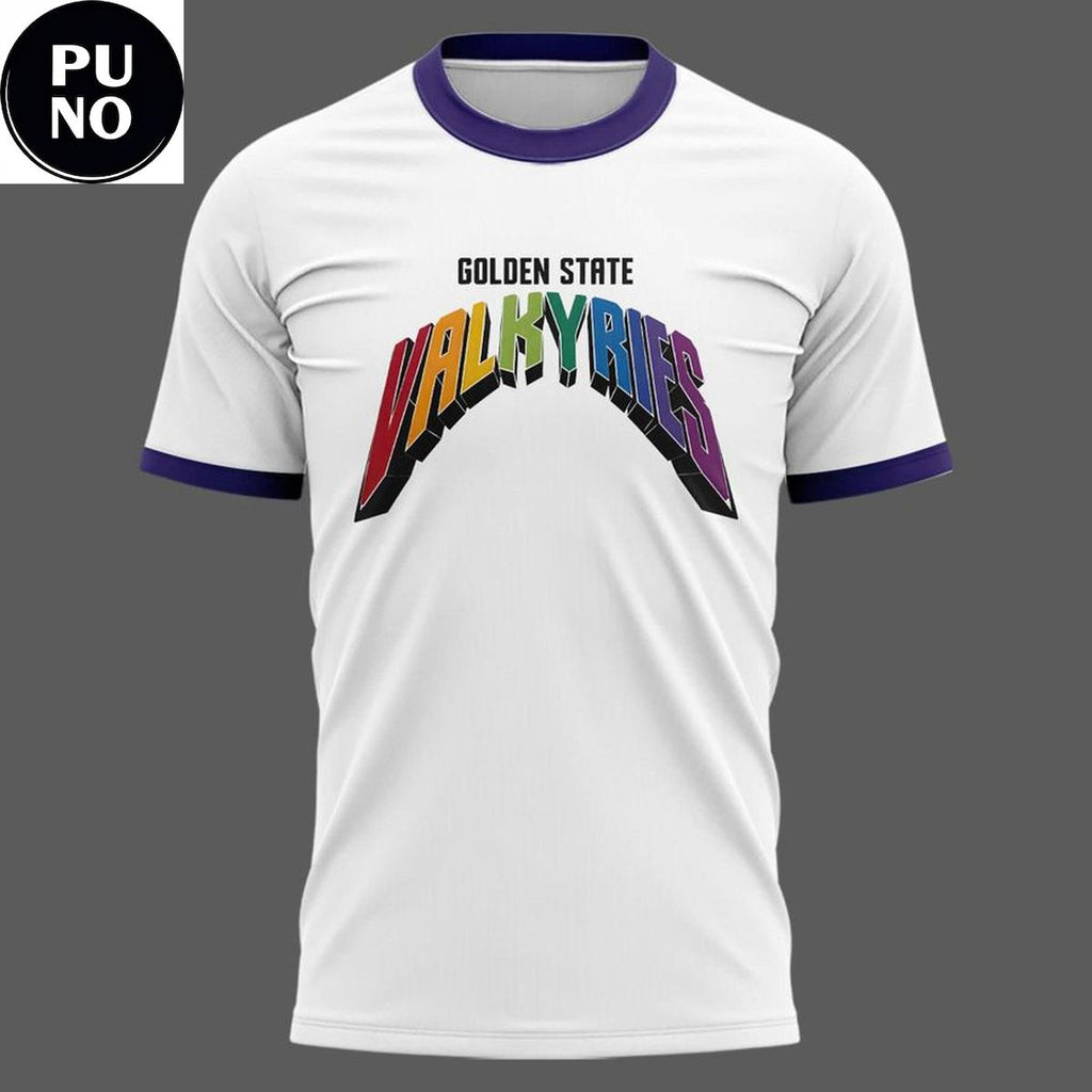 Golden State Valkyries x Peau De Loup Pride Night 2026 Hoodie T-Shirt