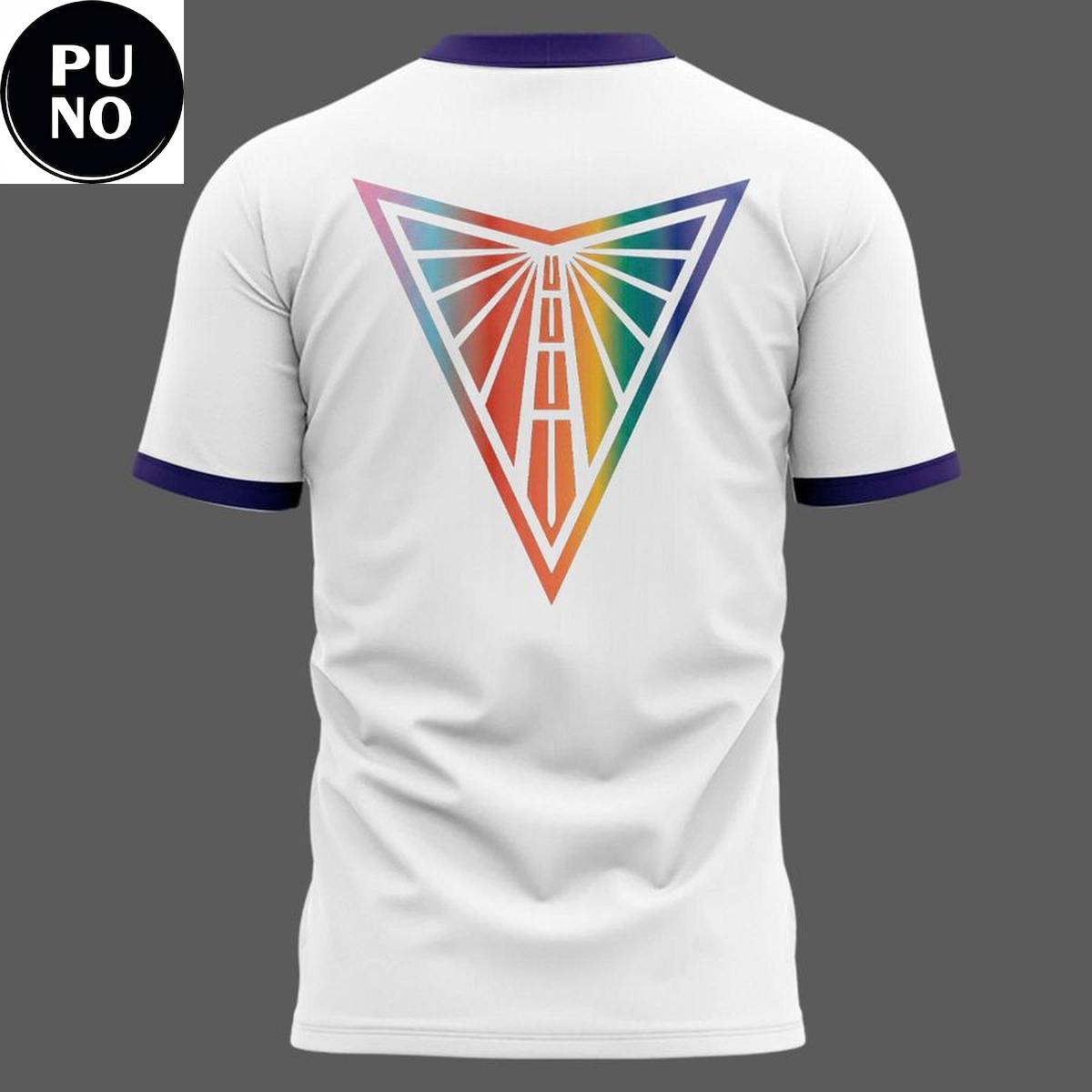 Golden State Valkyries x Peau De Loup Pride Night 2026 Hoodie T-Shirt