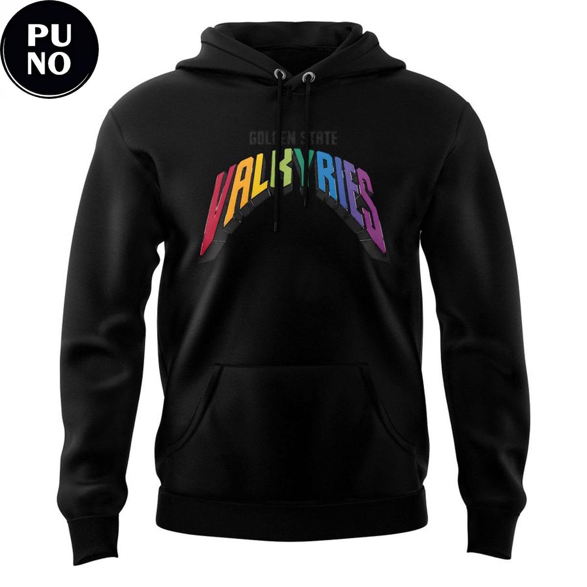 Golden State Valkyries x Peau De Loup Pride Night 2026 Hoodie T-Shirt