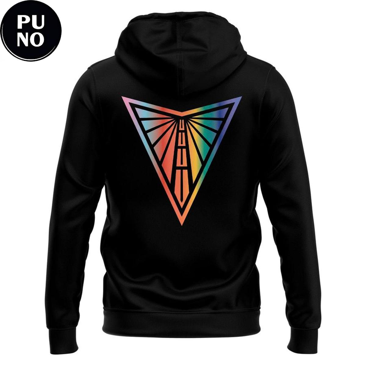 Golden State Valkyries x Peau De Loup Pride Night 2026 Hoodie T-Shirt