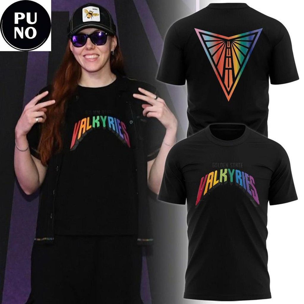 Golden State Valkyries x Peau De Loup Pride Night 2026 Hoodie T-Shirt