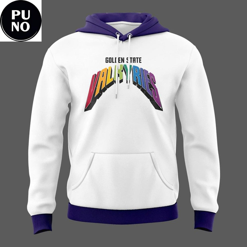 Golden State Valkyries x Peau De Loup Pride Night 2026 Hoodie T-Shirt