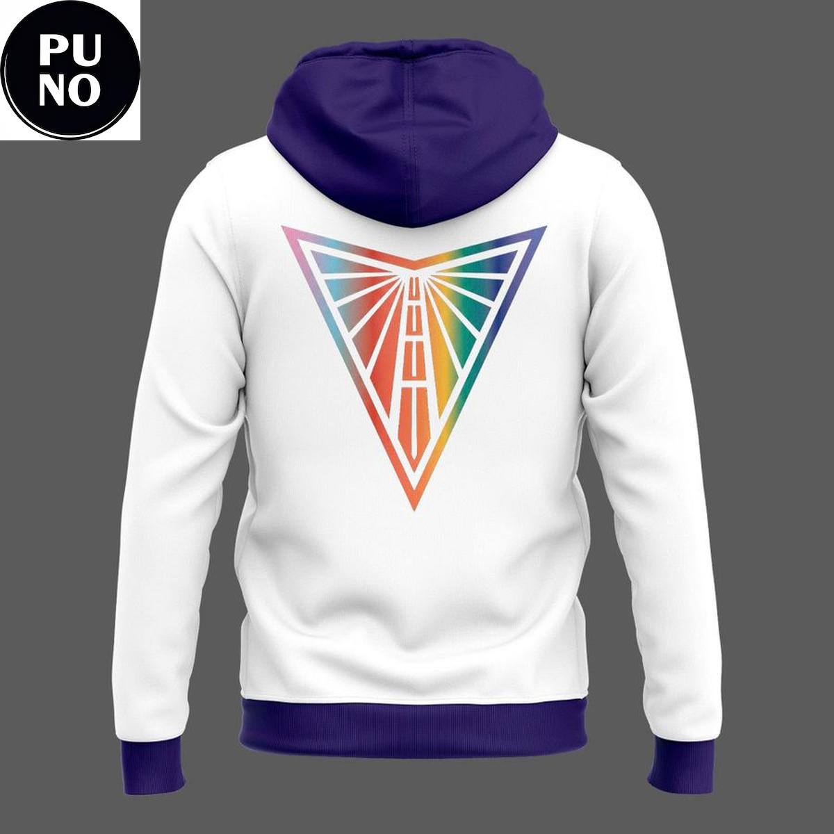 Golden State Valkyries x Peau De Loup Pride Night 2026 Hoodie T-Shirt
