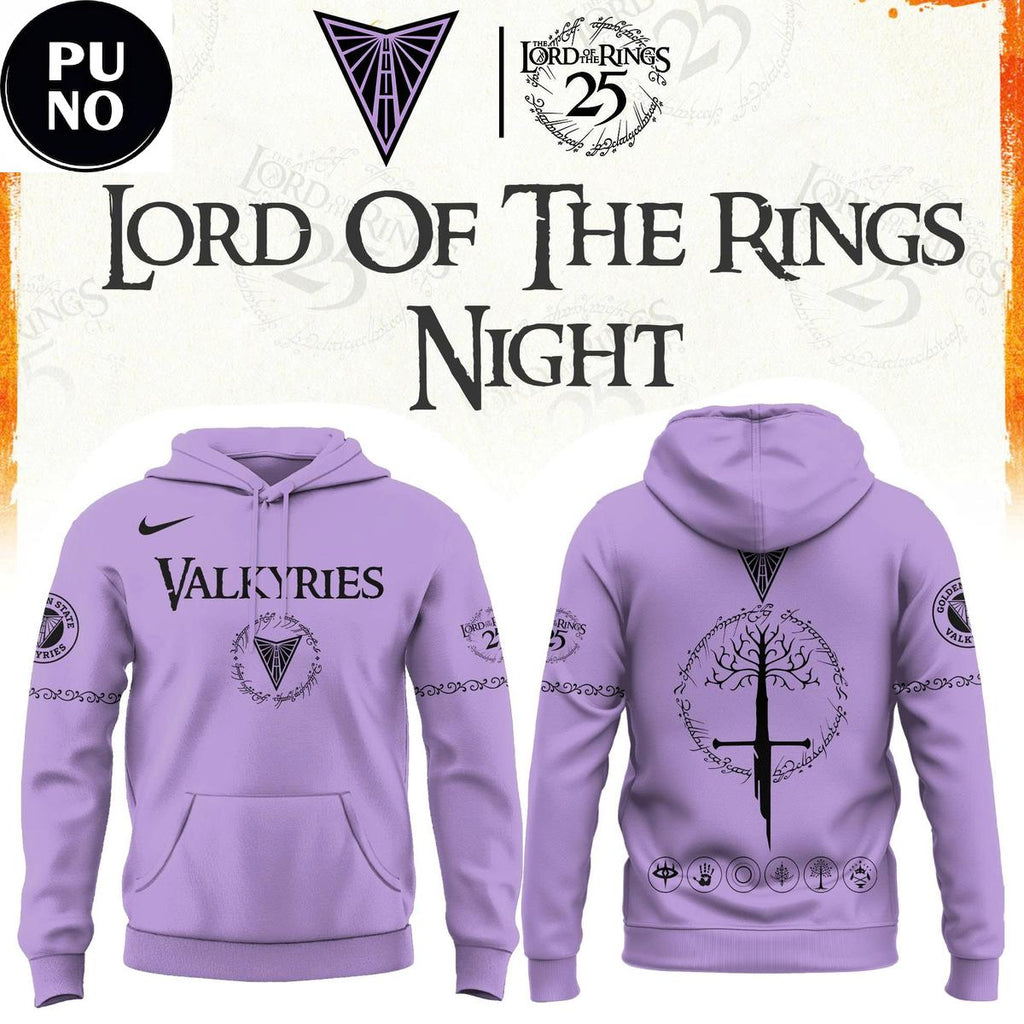 Golden State Valkyries x The Lord of The Rings 2026 Hoodie T-Shirt