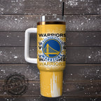 Golden State Warriors NBA Tumbler With Handle