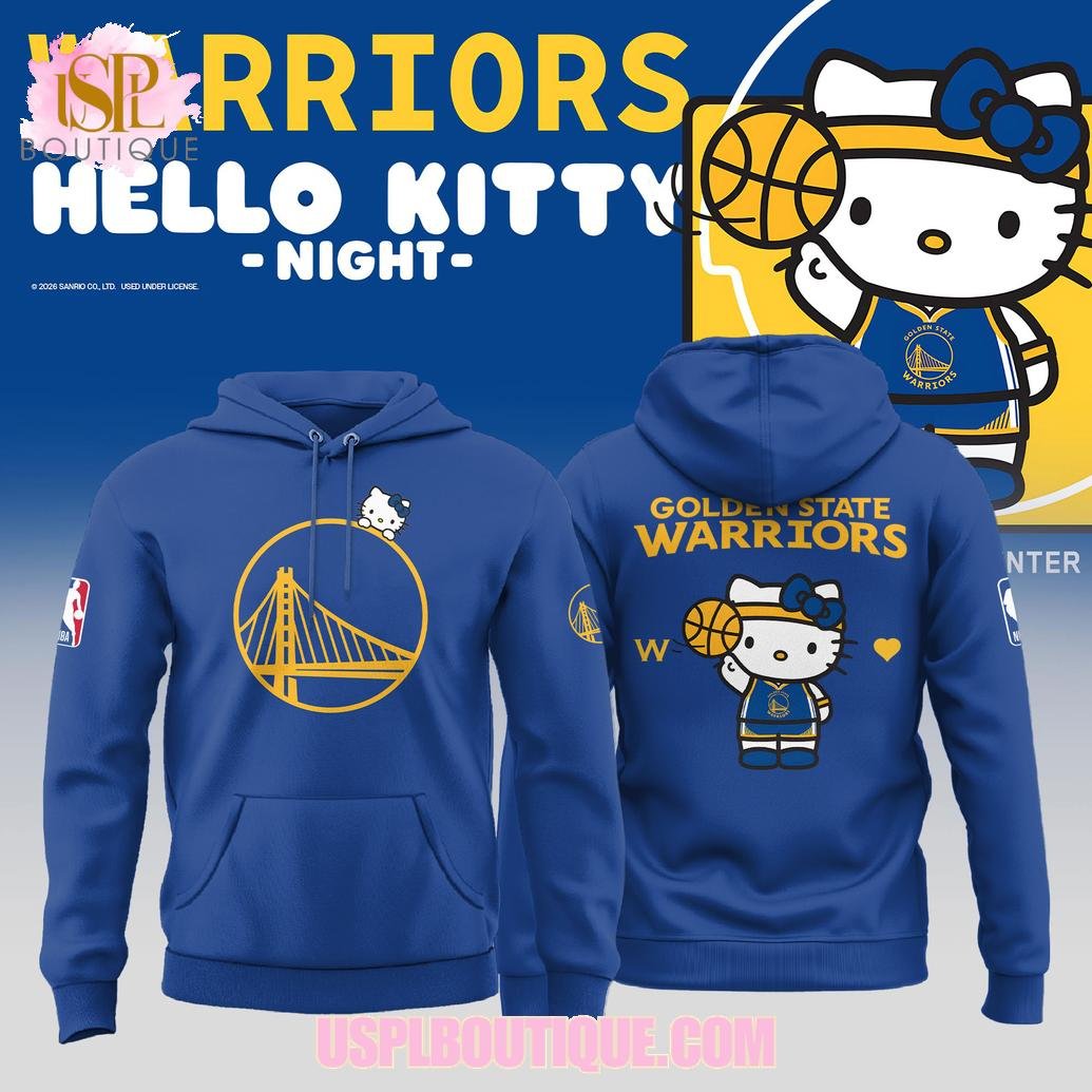 Golden State Warriors x Hello Kitty Night 2026 Hoodie