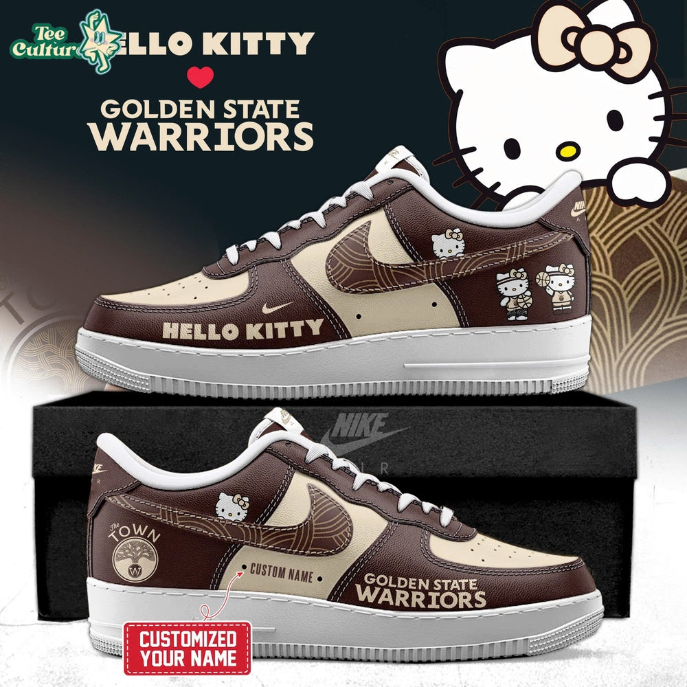 Golden State Warriors x Hello Kitty Night 2026 Special Edition AF1 Sneakers
