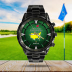 Masters Tournament x Rolex Black Stainless Steel Watch - MAITM 8975