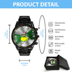 Personalized Masters Tournament x Rolex Black Stainless Steel Watch - MAITM 8971