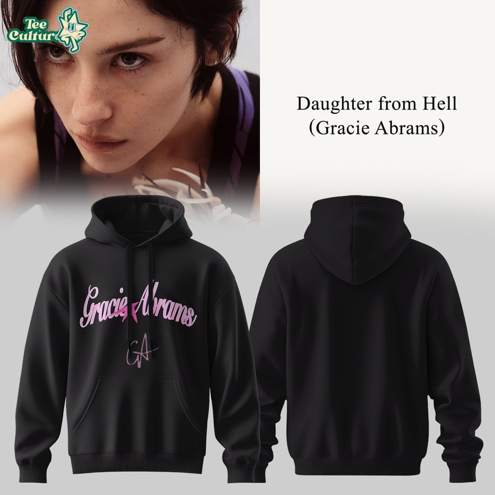 Gracie Abrams Daughter from Hell Signed Hoodie V2
