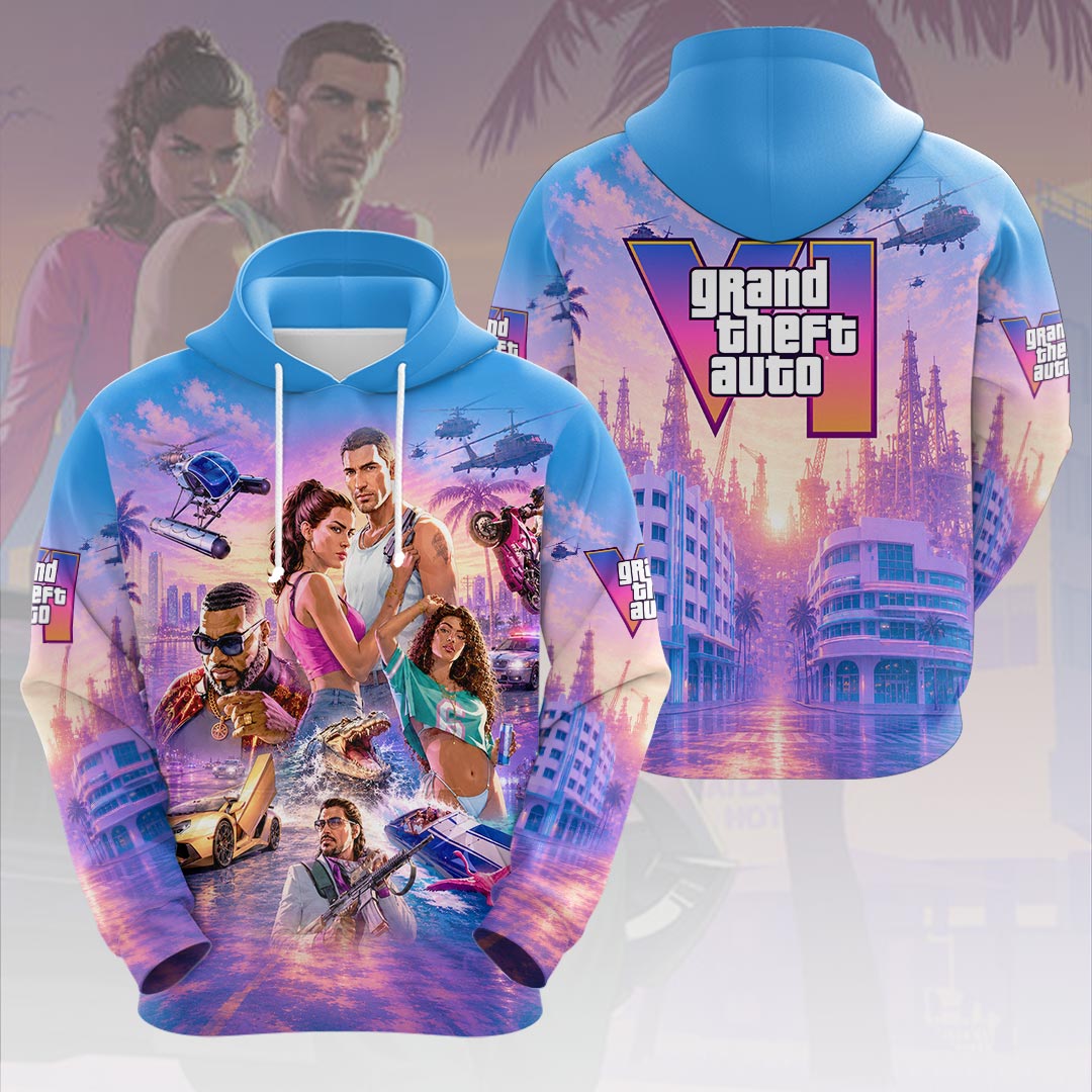 Grand Theft Auto VI 3D Apparel – HOATT19562