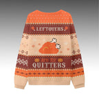 Grant Leonard Leftovers Are For Quitters Ugly Sweater