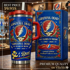 NEW Grateful Dead 60th Anniversary Tumbler