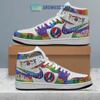 Grateful Dead Rainbow Version Air Jordan 1 Shoes