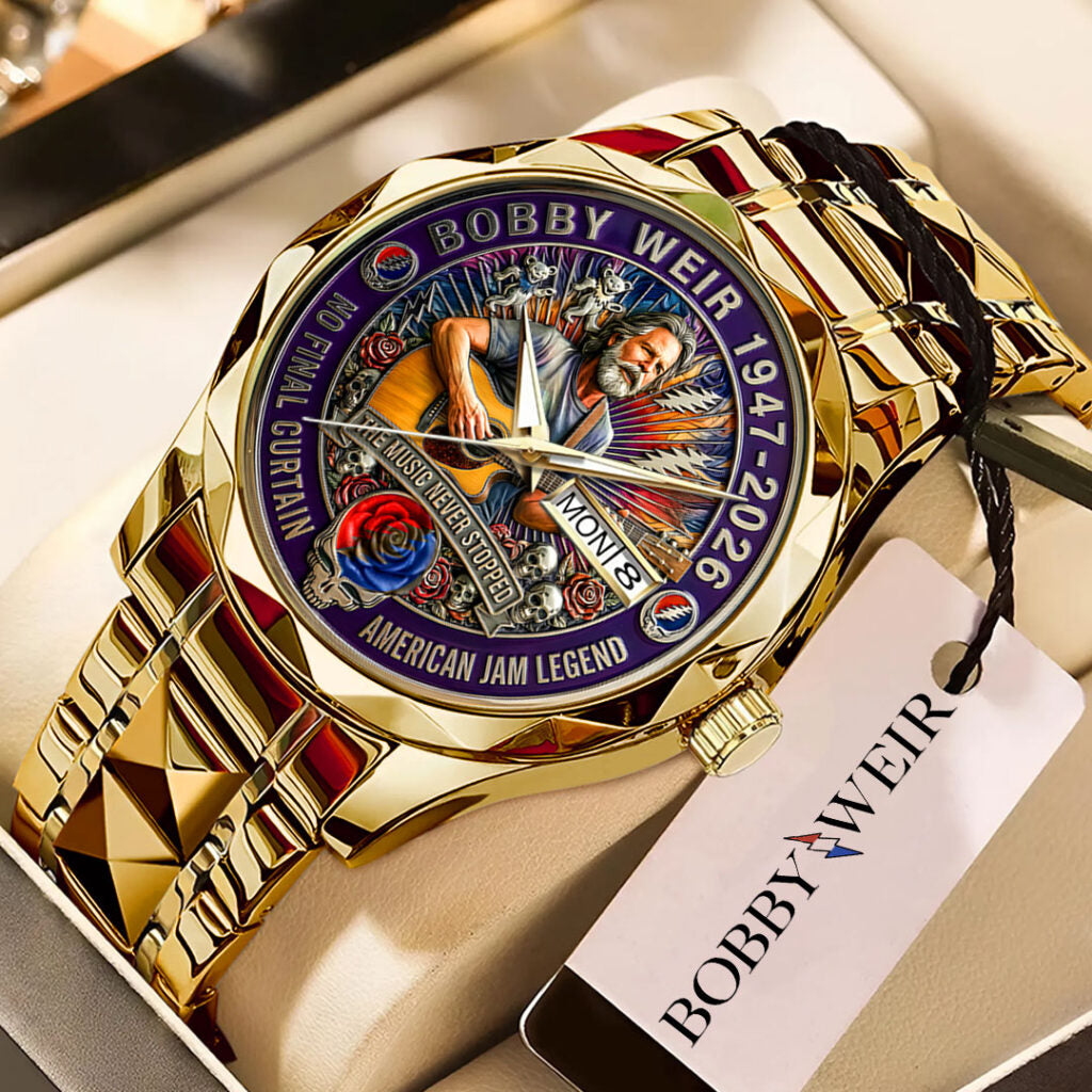Grateful Dead x Bob Weir Alloy Luxury Quartz Watch - HOATT15721