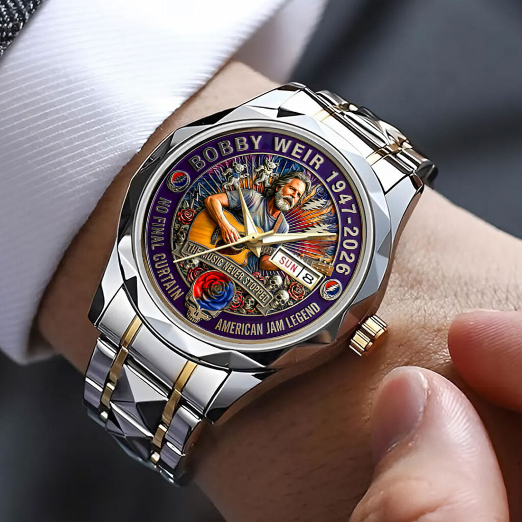 Grateful Dead x Bob Weir Alloy Luxury Quartz Watch - HOATT15721