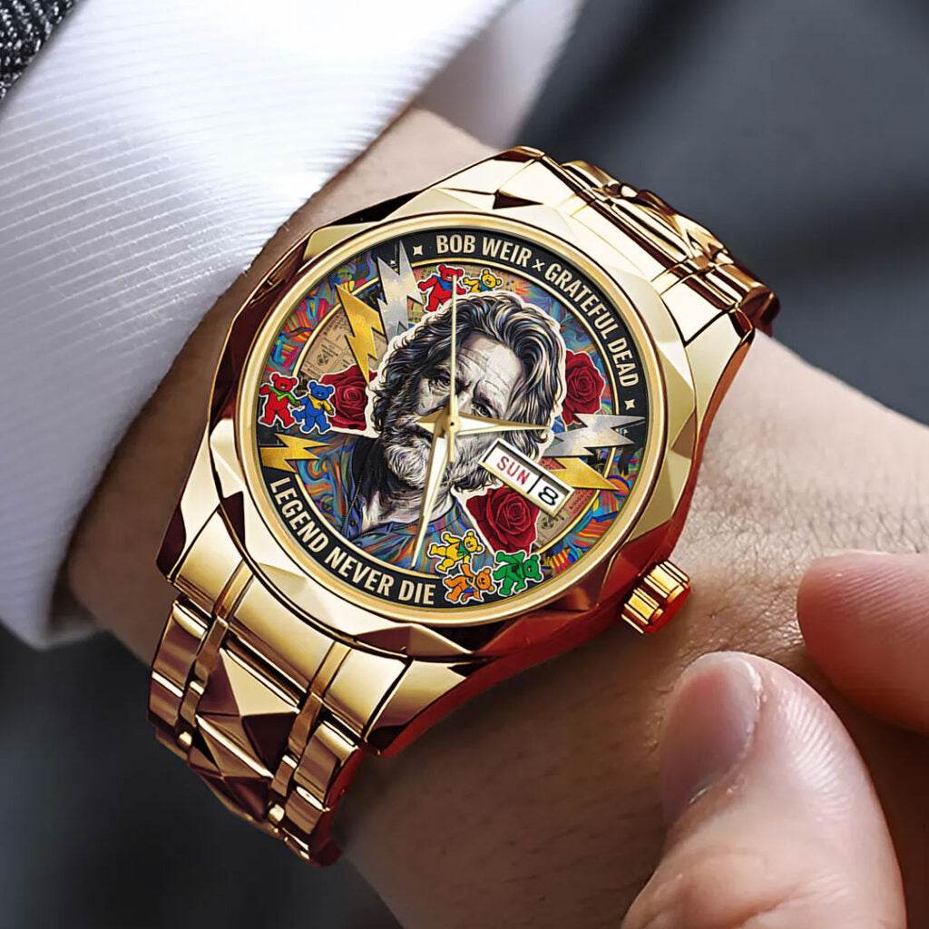 Grateful Dead x Bob Weir Alloy Luxury Quartz Watch - TMTHU3243