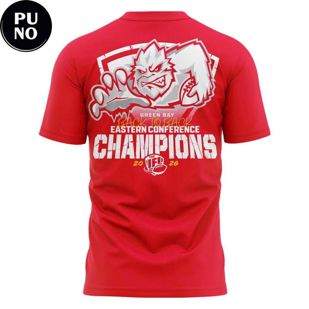 Green Bay Blizzard 2026 Eastern Conference Champions Hoodie T-Shirt