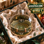 Green Bay Packers Lambeau Field Stadium Christmas Ornament