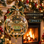 Green Bay Packers Lambeau Field Stadium Christmas Ornament