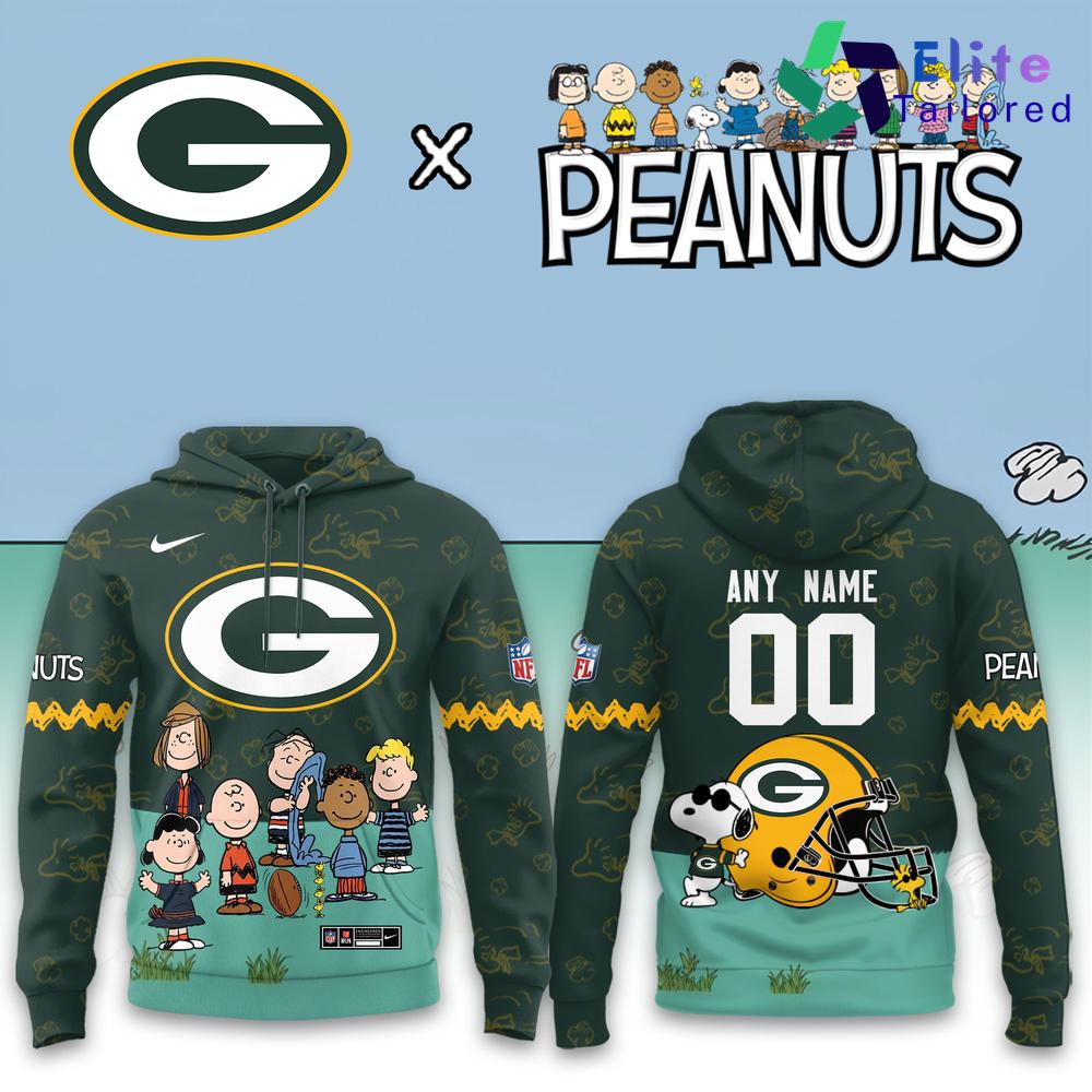Green Bay Packers x Peanuts Night 2026 Custom Limited Hoodie