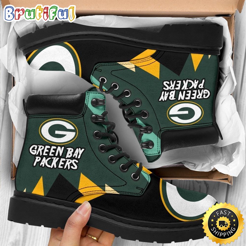 Green Bay Packers Boots Shoes Special Gift Idea For Fan