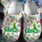 Grinch - Adult/Kid Casual Clogs