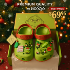 RARE Grinch Croc Charms