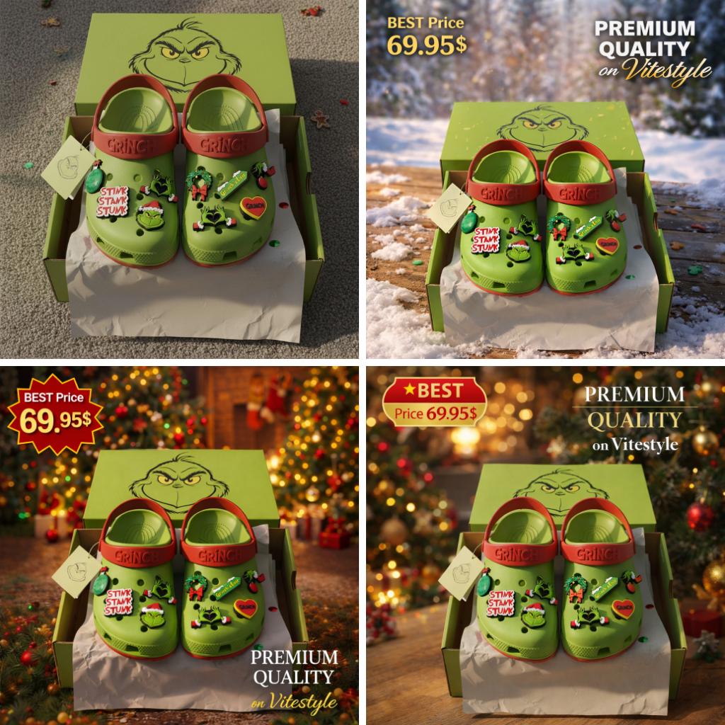 Grinch Crocband Charms Crocs 2026