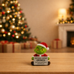 Grinch Crochet Emotional Support Doll