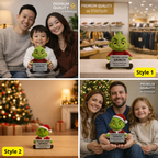 Grinch Crochet Emotional Support Doll