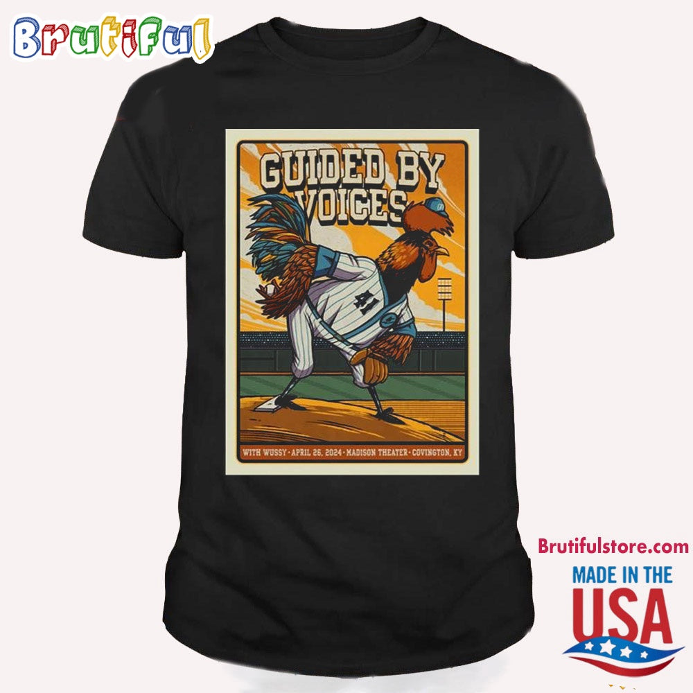 Guided By Voices Covington Ky April 2024 Tour T Shirt