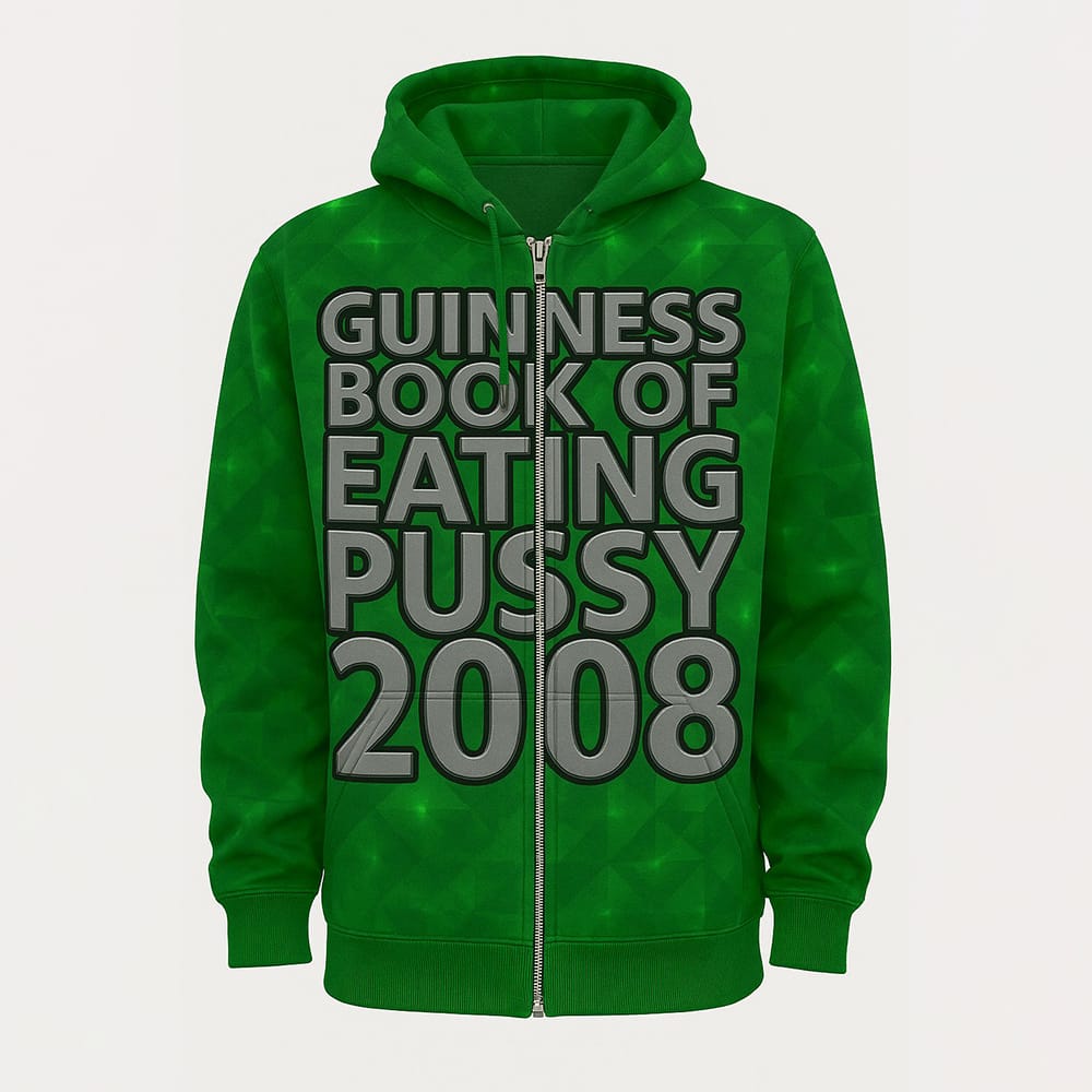 Guinness Book Of Eating Pussy 2008 3D Shirt