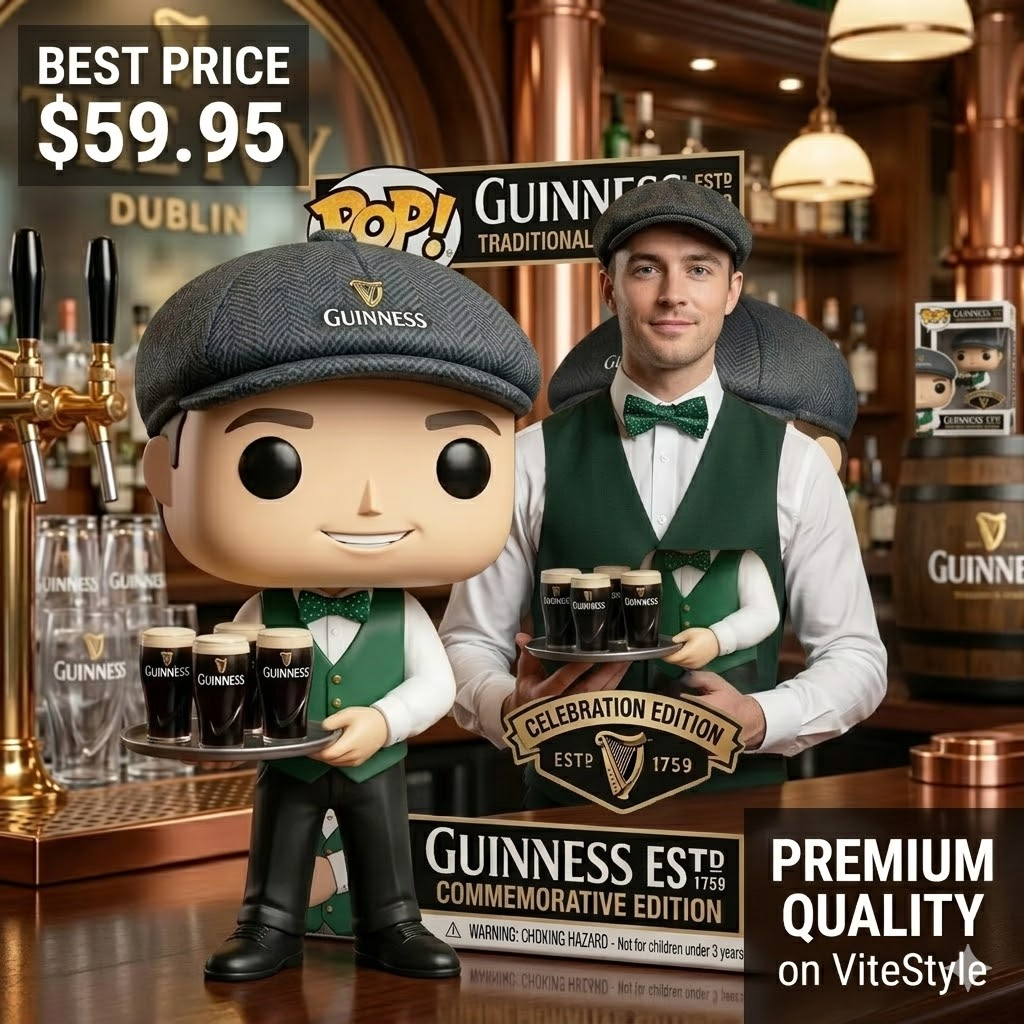 Guinness Themed Irish Pub Commemorative Pop!