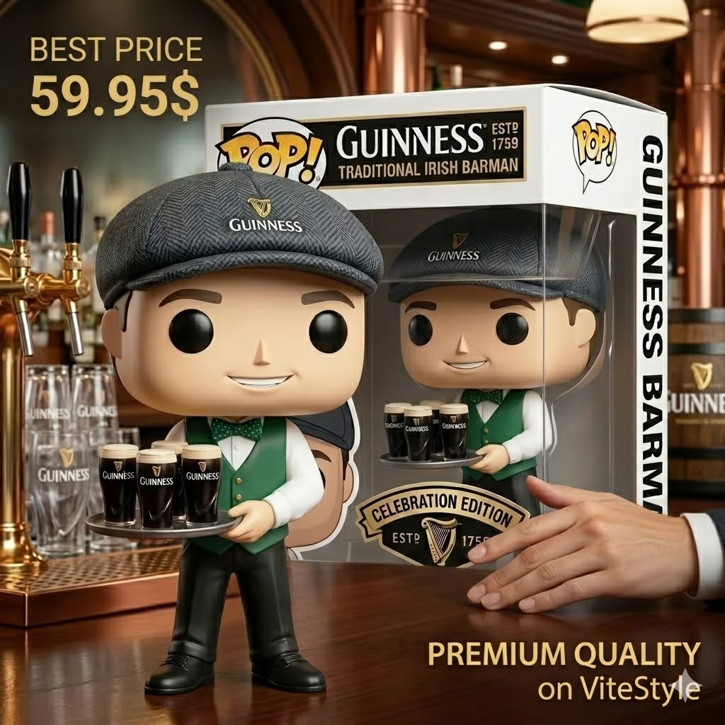 Guinness Themed Irish Pub Commemorative Pop!