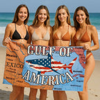 Gulf Of America Shark Beach Towel