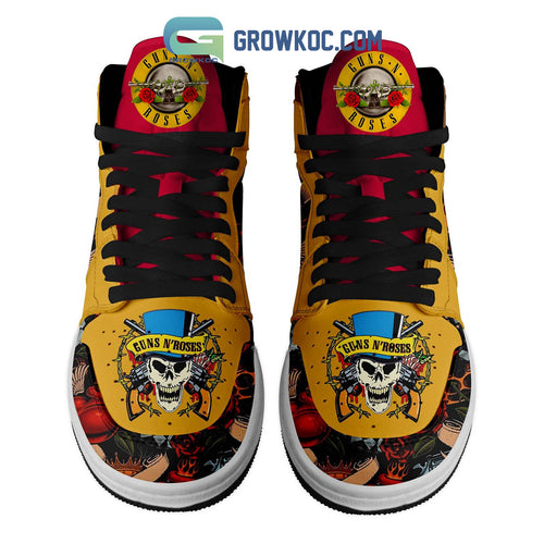 Guns N’ Roses Play Wanna Play Air Jordan 1 Shoes