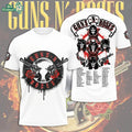 Guns N’ Roses 2026 World Tour 3D Graphic T-Shirt Version 3
