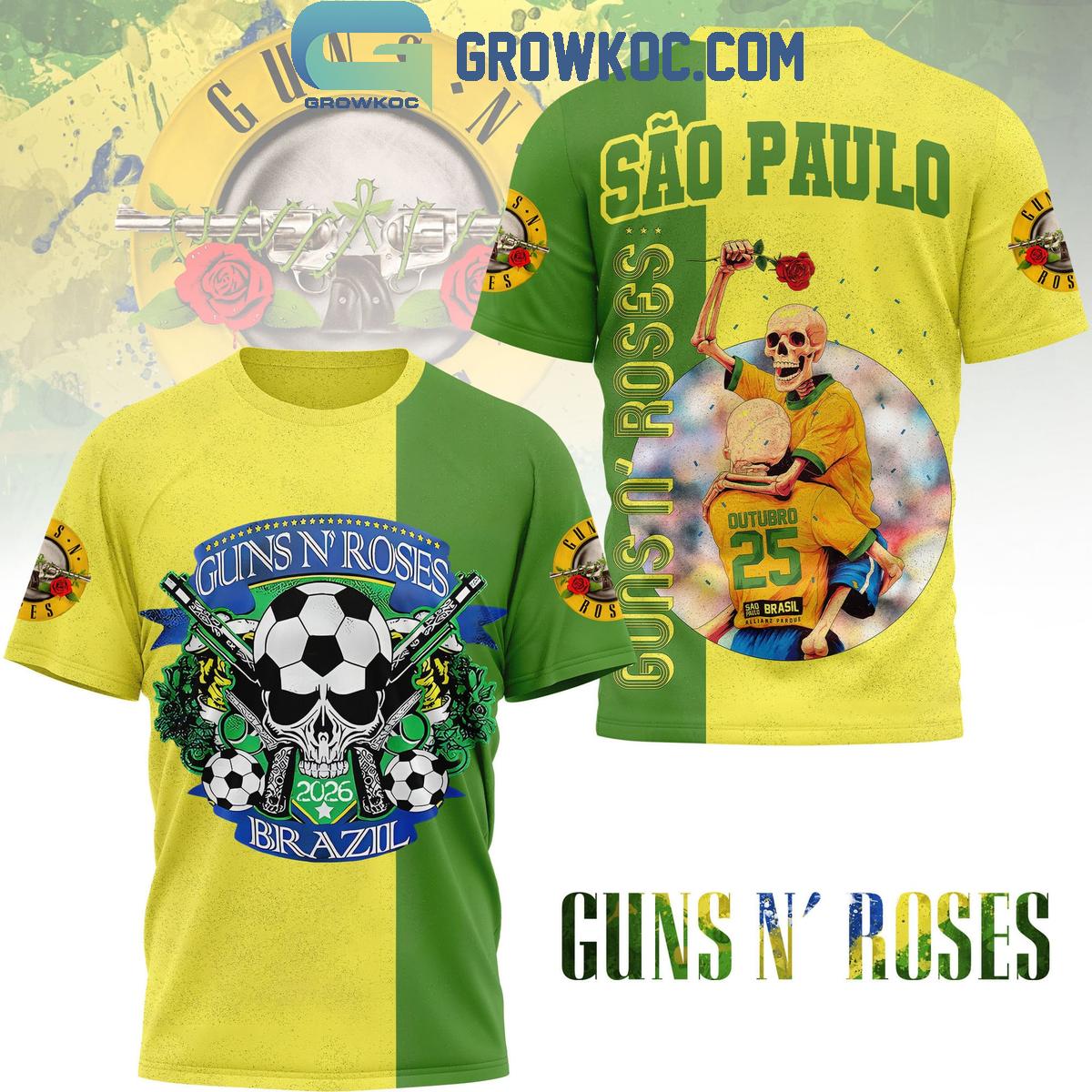 Guns N’ Roses Sao Paulo Brazil Shirt