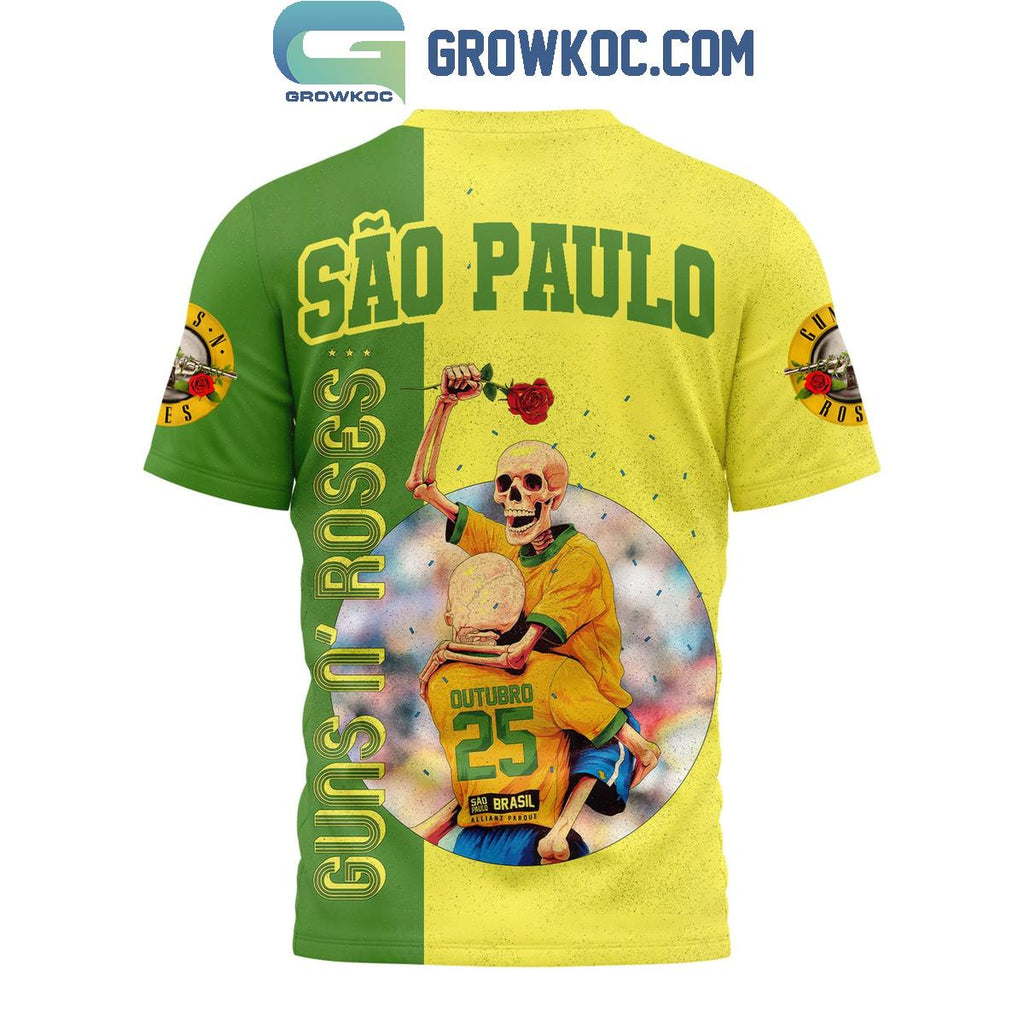 Guns N’ Roses Sao Paulo Brazil Shirt