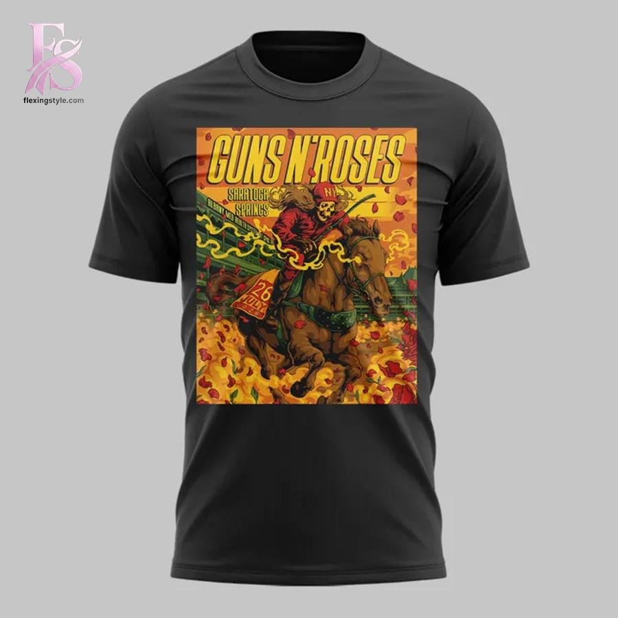 Guns N’ Roses Saratoga Springs NY Event Shirt