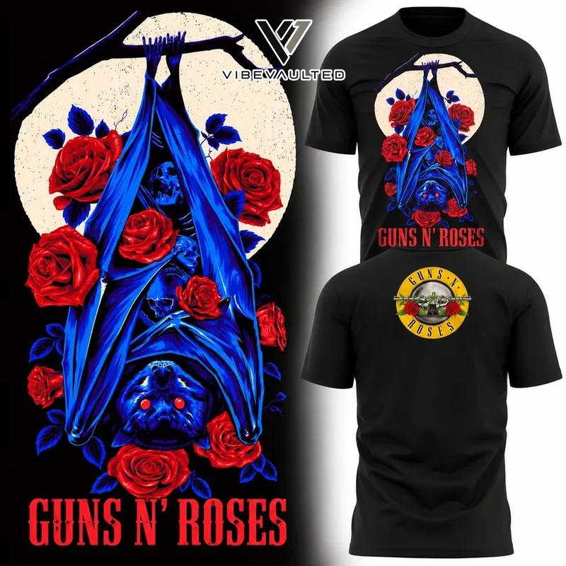 Guns N’ Roses x Alamodome San Antonio World Tour 2026 Limited Edition Tee Shirt