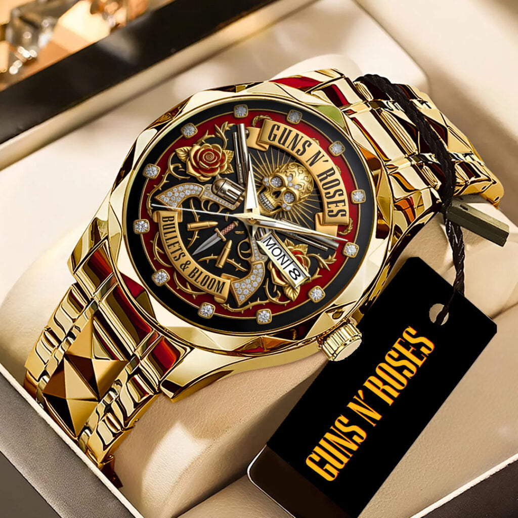 Guns N’ Roses Alloy Luxury Quartz Watch - TANTN23134