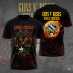 Guns N’ Roses Tour 2026 3D Apparel – GNE6041