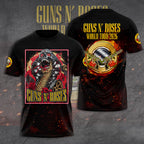Guns N’ Roses Tour 2026 3D Apparel – GNE6325