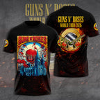 Guns N’ Roses Tour 2026 3D Apparel – GNE6327
