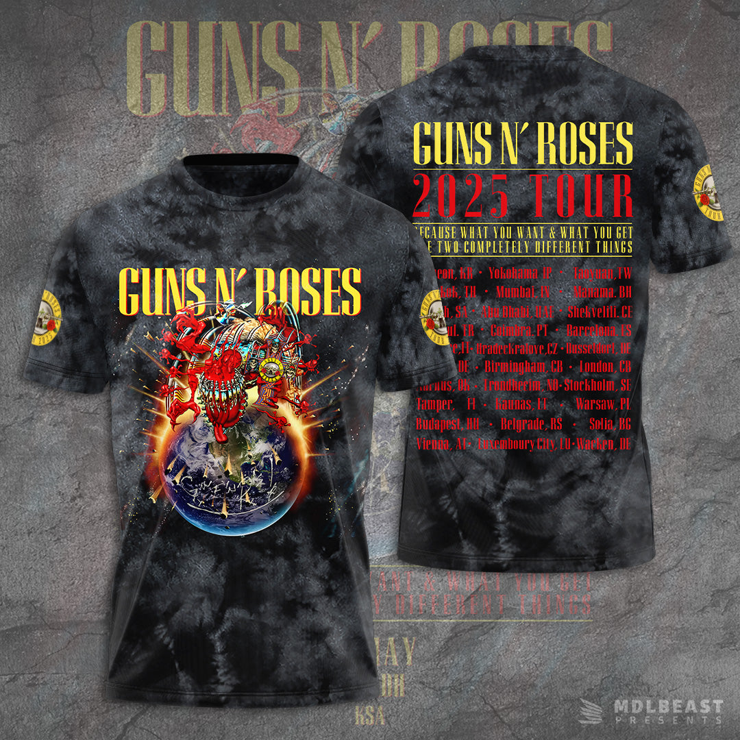 Guns N’ Roses 3D Apparel – TANTN 13686