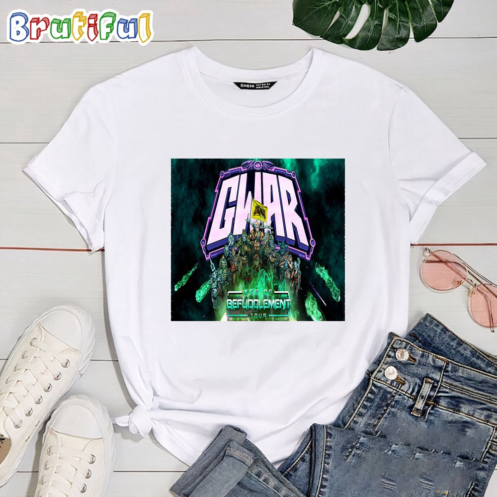 Gwar Age Of Befuddlement Tour 2024 T Shirt