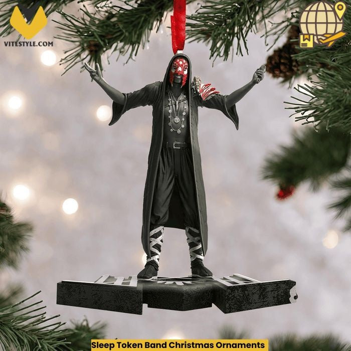 Sleep Token Band Christmas Ornaments